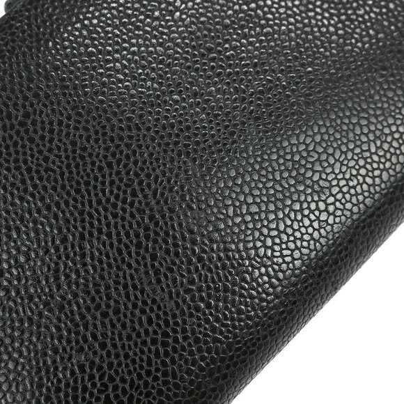 Chanel Long Wallet Black Calfskin - Picture 12 of 13
